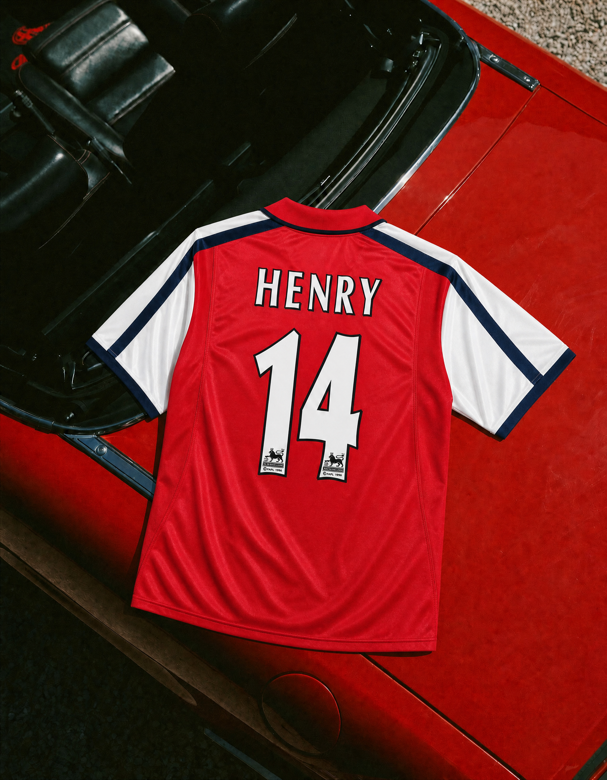 Jersey Henry Arsenal Home 2000/01