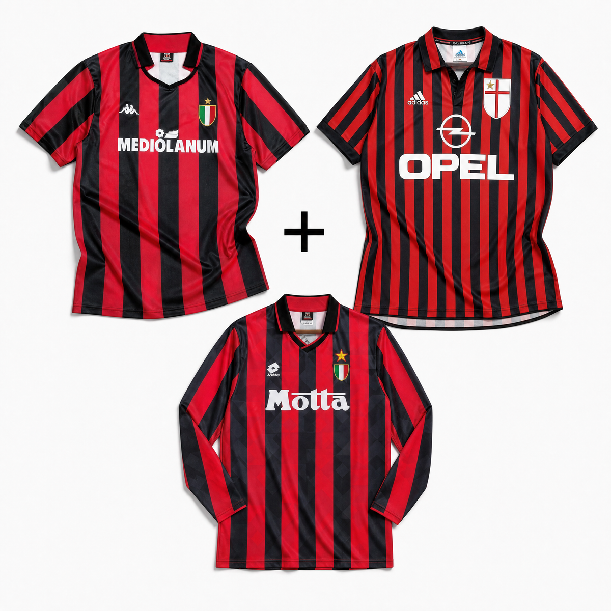 Milan 1989 + Milan 1994 + Milan 2000