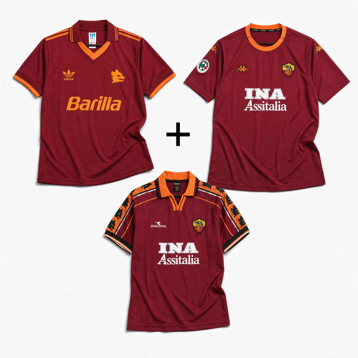 Roma 1993 + Roma 1999 + Roma 2001