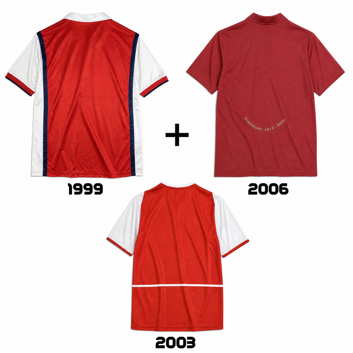 Arsenal 1999 + Arsenal 2003 + Arsenal 2006