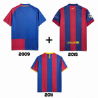 Barcelona 2009 + Barcelona 2011 + Barcelona 2015