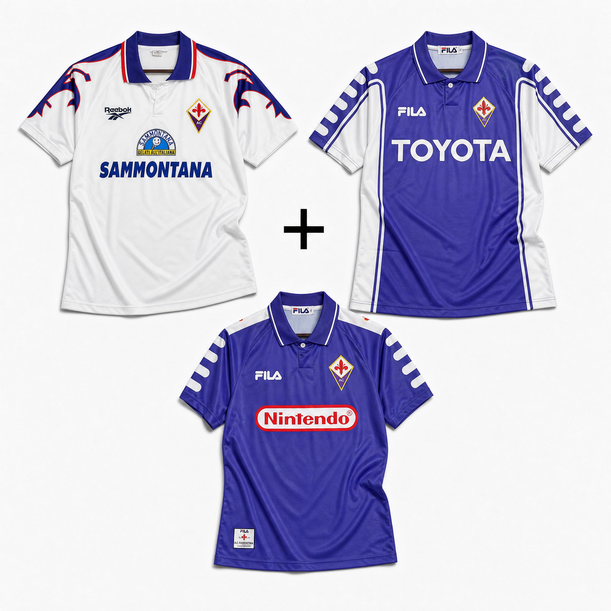 Fiorentina 1996 + Fiorentina 1999 + Fiorentina 2000
