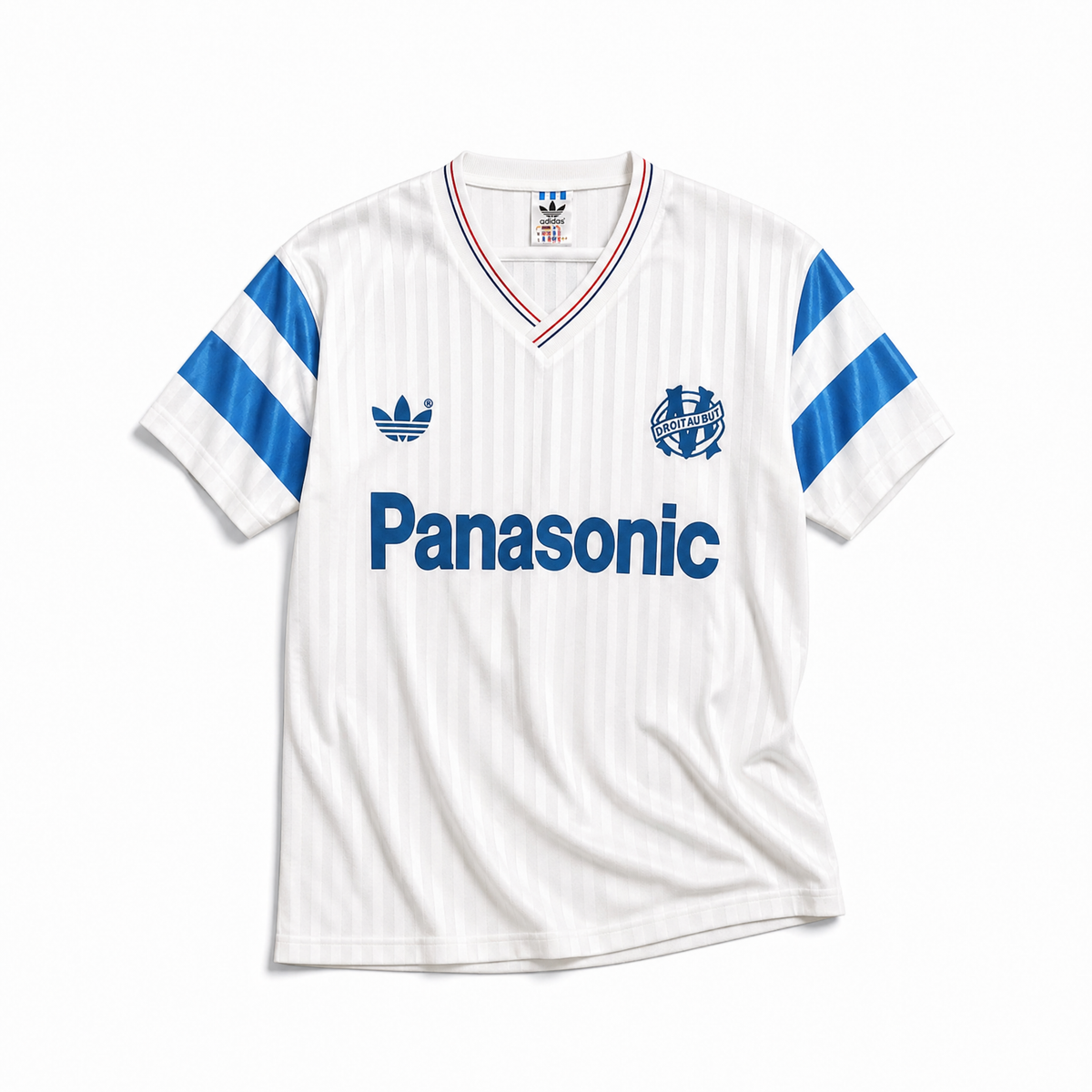 Cantona Olympique de Marseille-hjemmetrøje 1990/91