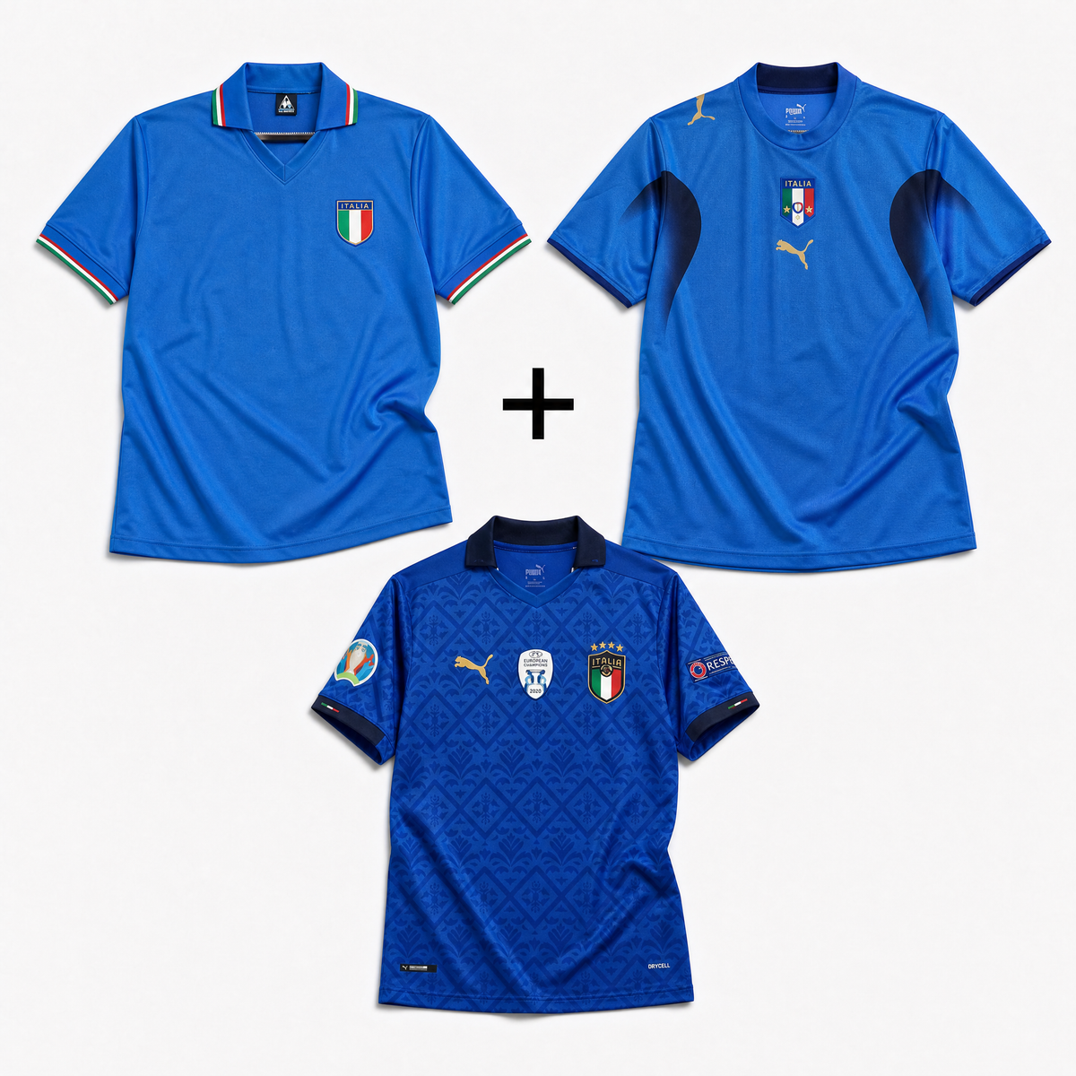 Italy 1982 + Italy 2020 + Italy 2006