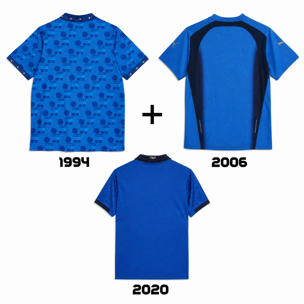 Italy 1994 + Italy 2020 + Italy 2006