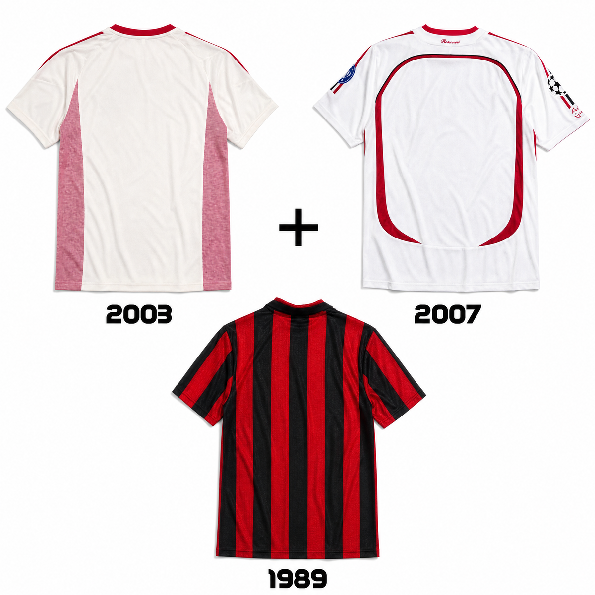 Milan 2007 + Milan 2003 + Milan 1989