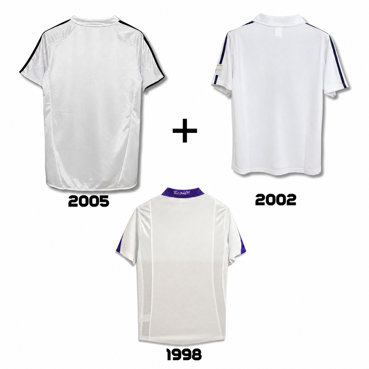 Real Madrid 2005 + Real Madrid 2002 + Real Madrid 1998