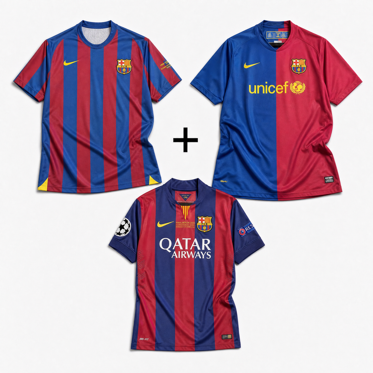 Barcelona 2006 + Barcelona 2009 + Barcelona 2015