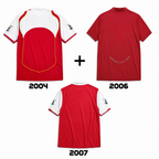 Arsenal 2007 + Arsenal 2006 + Arsenal 2004