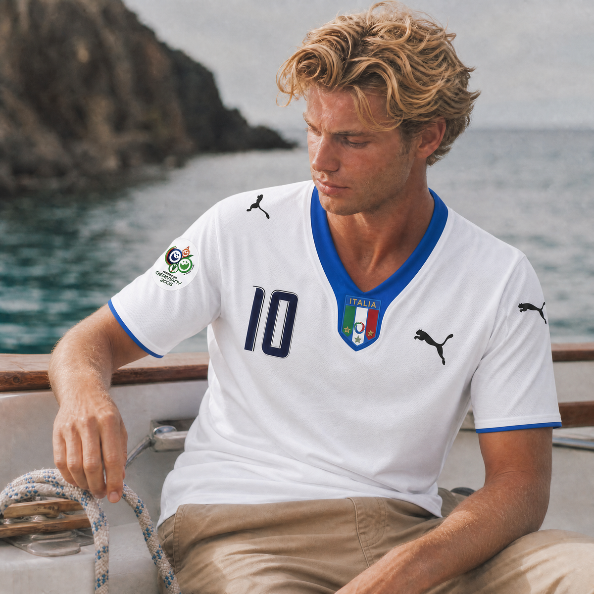 Totti Italien udebanetrøje 2006