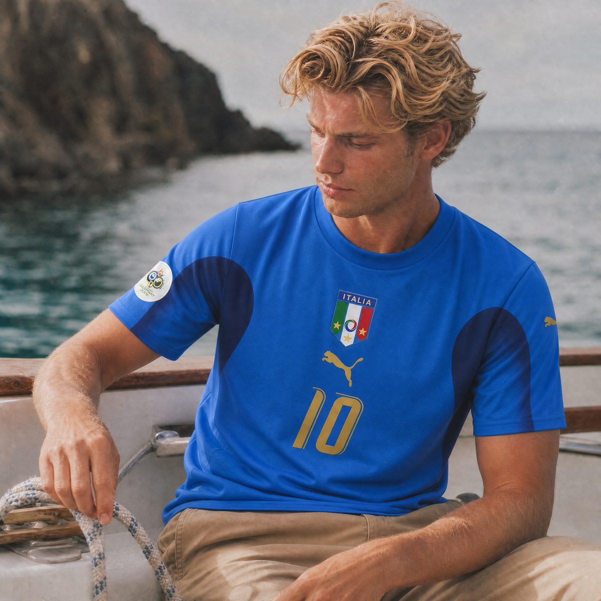Totti Italien hjemmebanetrøje 2006
