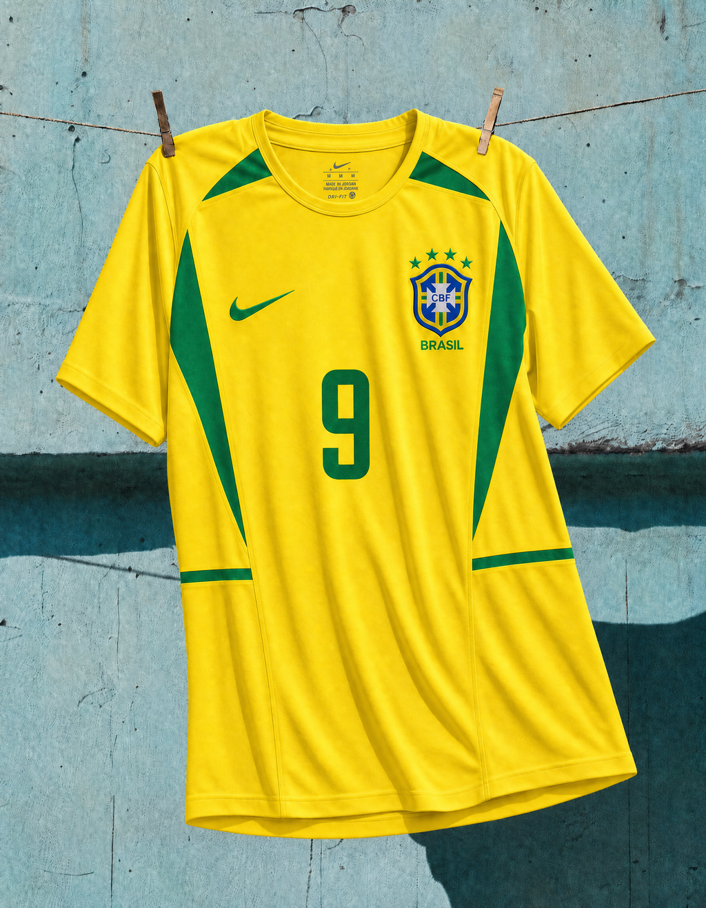 Brazil Jersey Home 2002