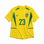 Trøje Kaká Brasilien Home 2002