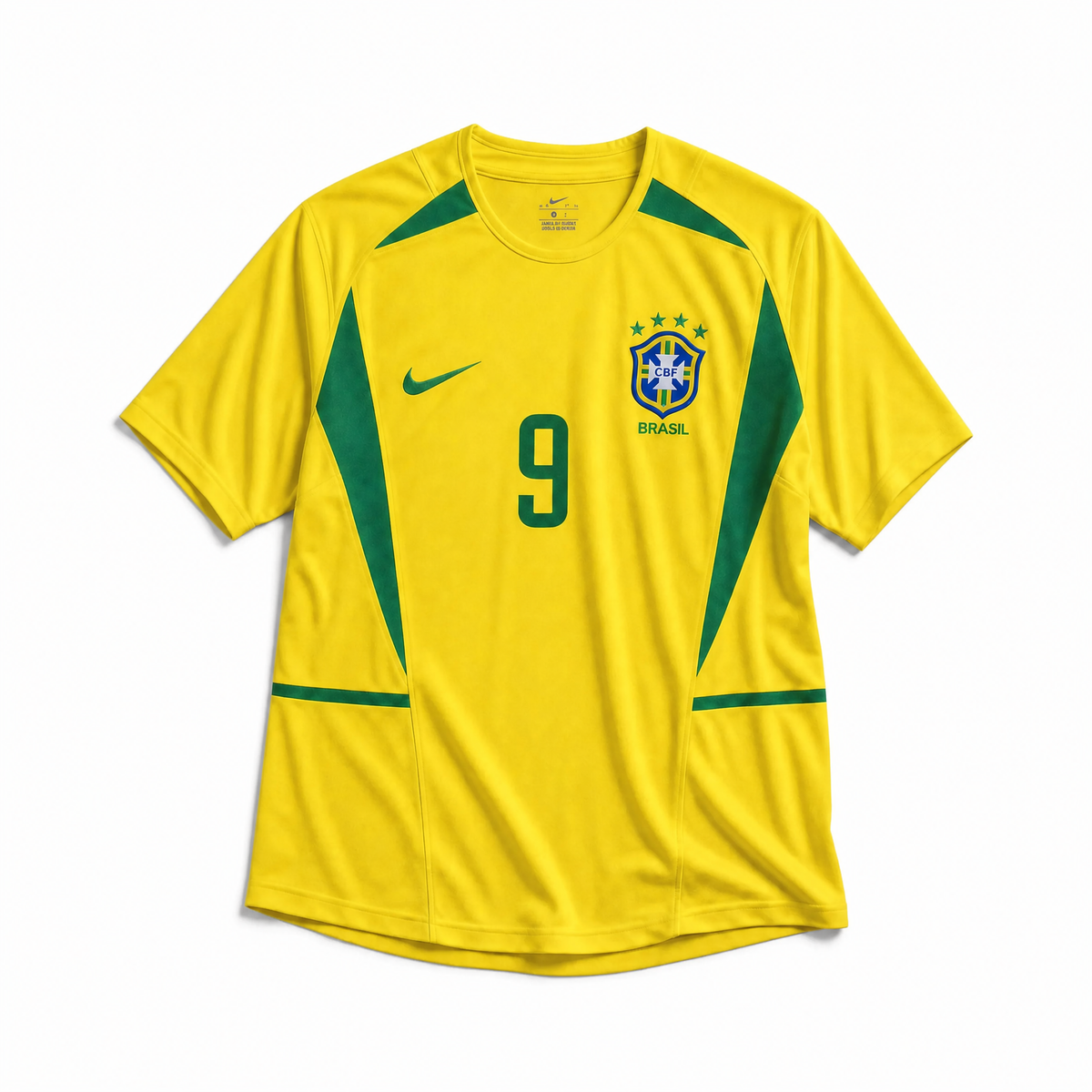 Trøje Ronaldo R9 Brasilien hjemme 2002