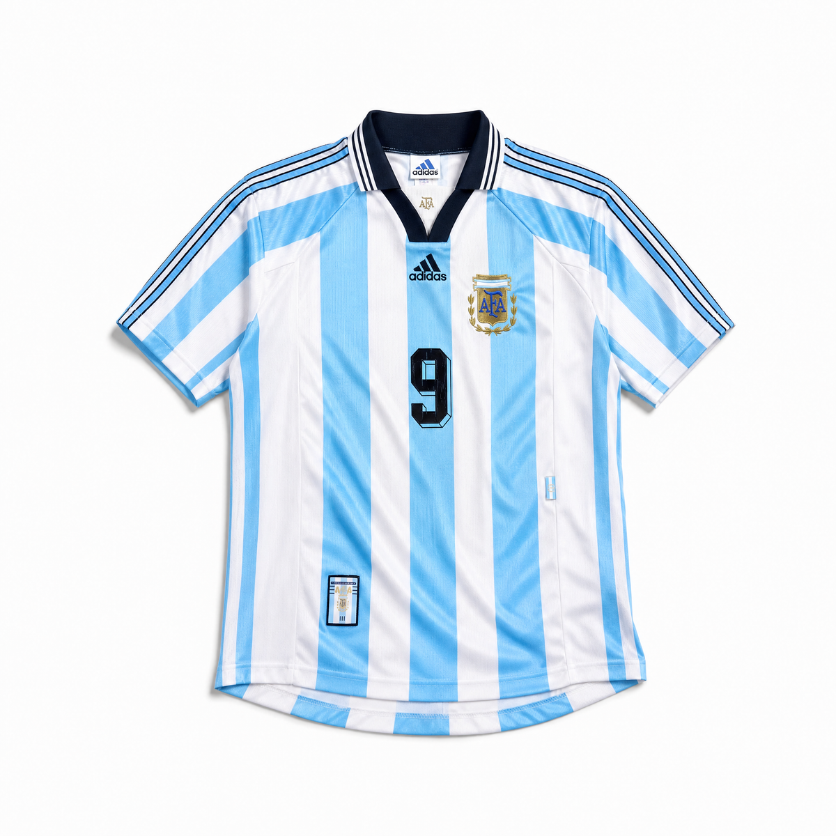Trøje Batistuta Argentina hjemme 1998