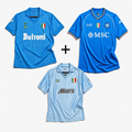 Napoli 1987 + Napoli 1990 + Napoli 2023 - Trio Scudetto 🇮🇹