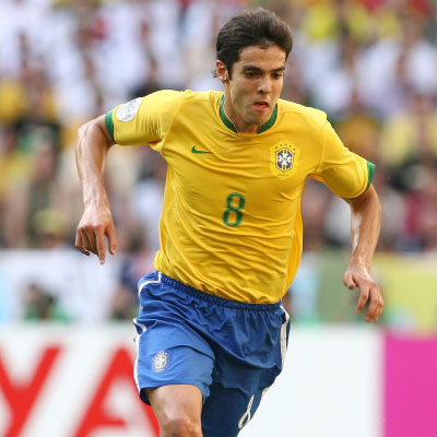 Trøje Kaká Brasilien Home 2006