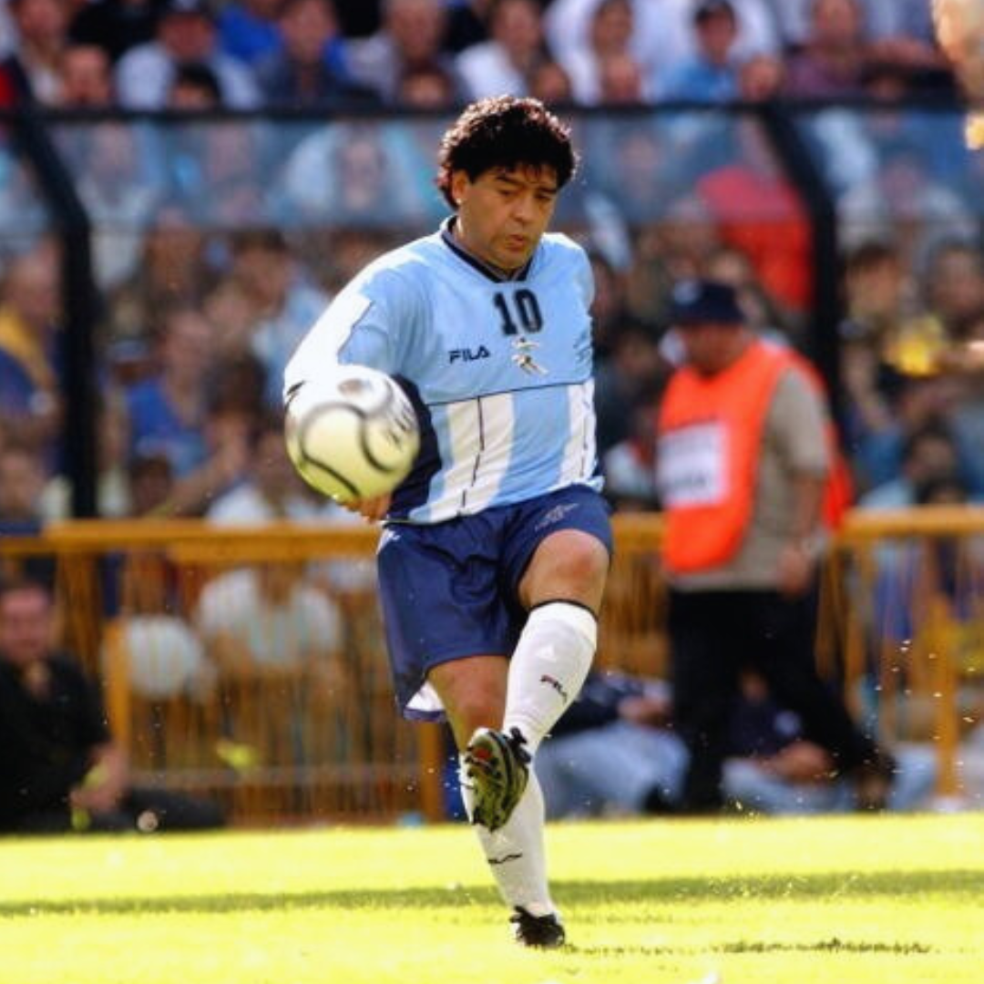 Argentina Maradona-mindetrøje 2001