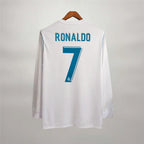 Cristiano Ronaldo CR7 Real Madrid Long Home Jersey 2018