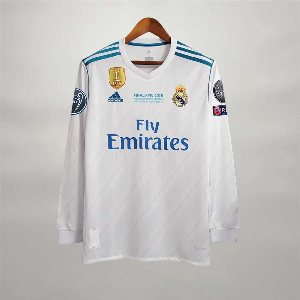 Cristiano Ronaldo CR7 Real Madrid Long Home Jersey 2018